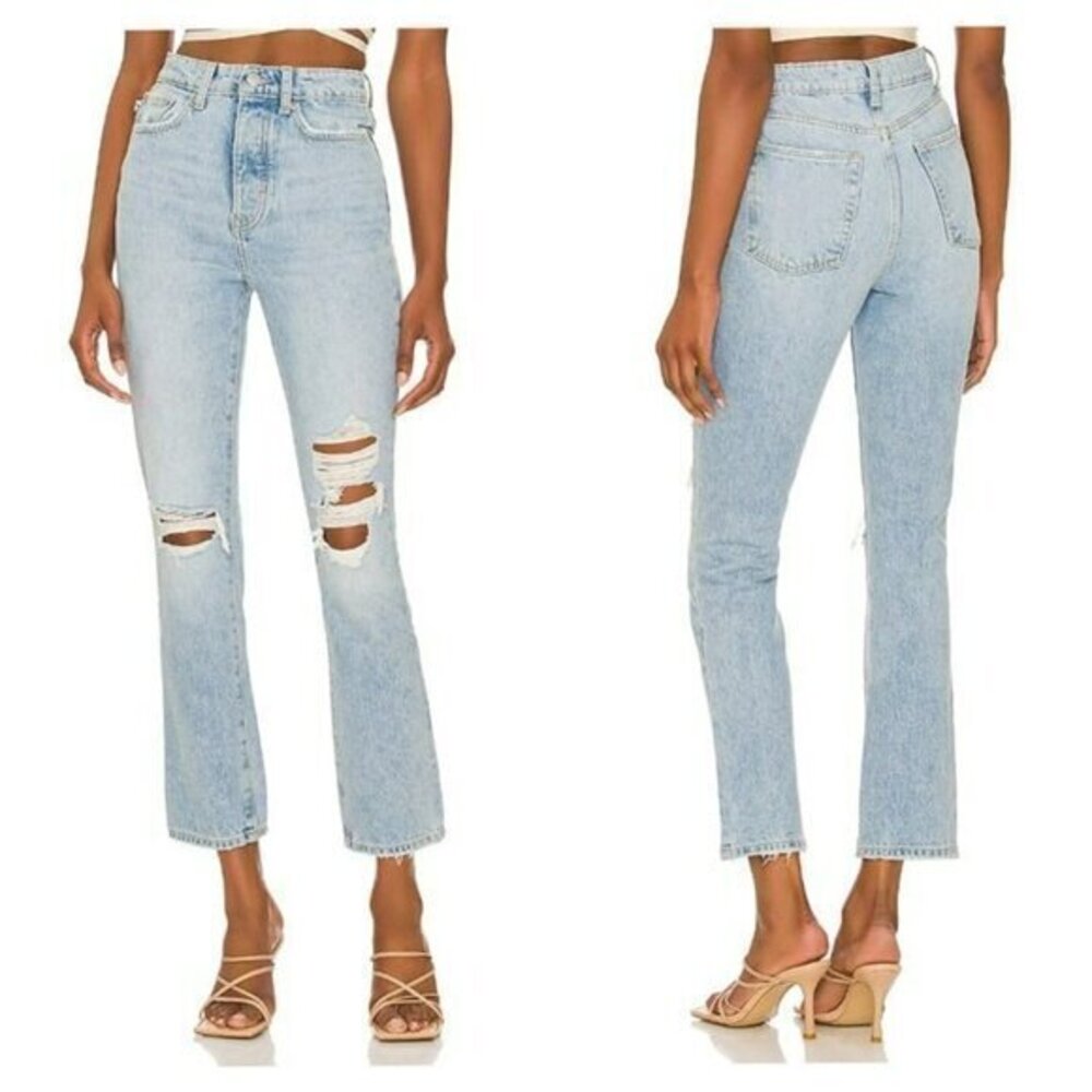Lovers and Friends Reece High Rise Slim Straight - Robertson